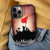 Les Miserables Soft Phone Case for iPhone 17 Air 16e Pro max 15 Pro 13 14 Plus 11 12 MagSafe Magnetic Coque