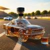 Display Worth Car Design Glass Whiskeys Bottle With High Quality Finish For Collectors And Whiskeys Aficionados