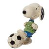 JIM SHORE Snoopy Soccer Mini 6011958