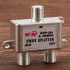 Durable 5-1000 MHz 2 Way Coaxial Cable Coax Cable TV Antenna Satellite TV Receivers Signal Split