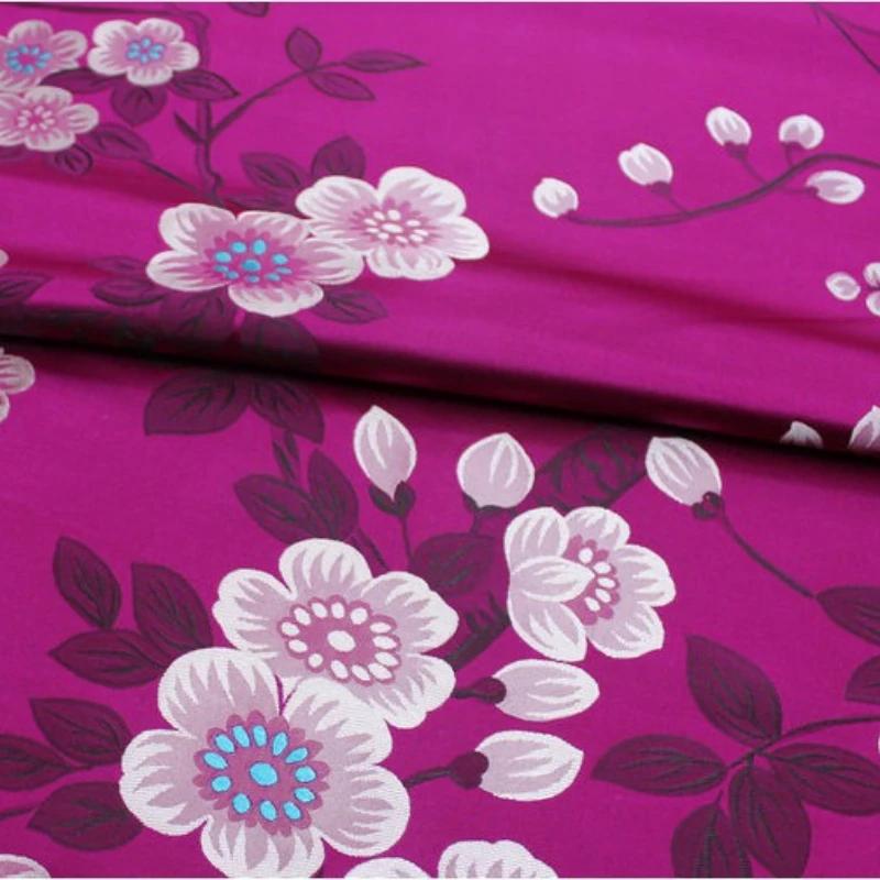 Chinese Style Decoration Weaving Brocade Fabric Jacquard Silk Fabric DIY Handmade Cheongsam Cotton-padded Jacket Mongolian Robe