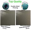 Für Bambu Lab A1 P1P P1S P2S X1 X1C X1E X2D Bauplatte 257x257mm Doppelseitiges Federstahlbett bambulab A1 PEI-Blech 3D-Drucker