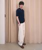 GENERALIDEA Man Temperature Cut Cool Button Collar Half Knit [Dark Navy] / Gf2Mkp013