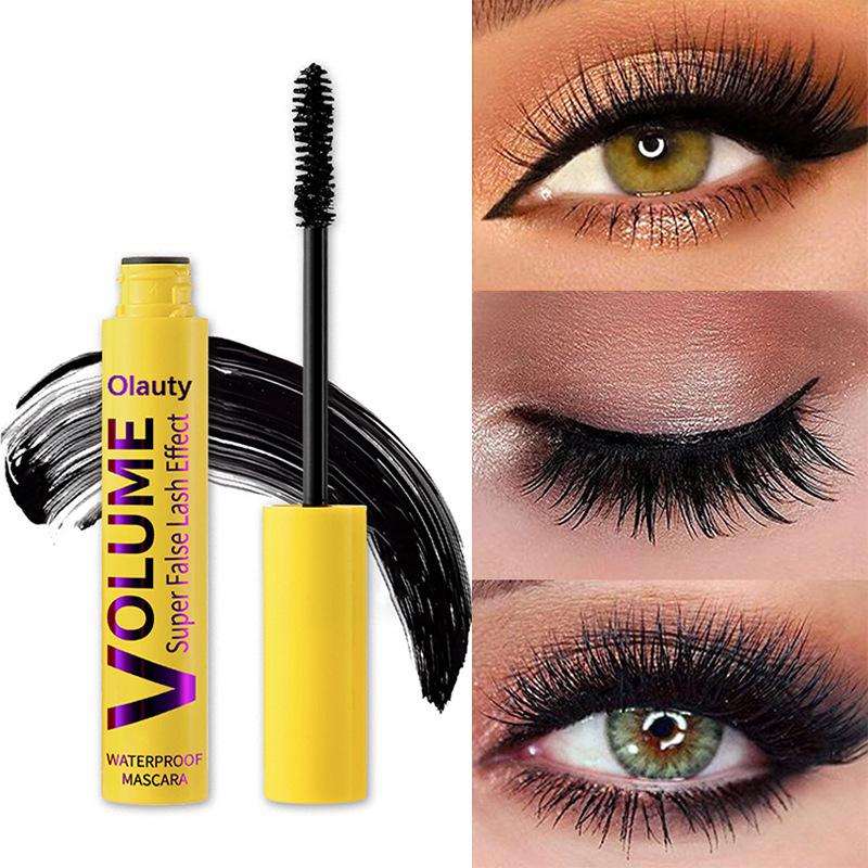 Waterproof Mascara Eyelashes Lengthening Long Lasting Silky Lash Black Eyelashes Extension Make Up Beauty Eye Cosmetic