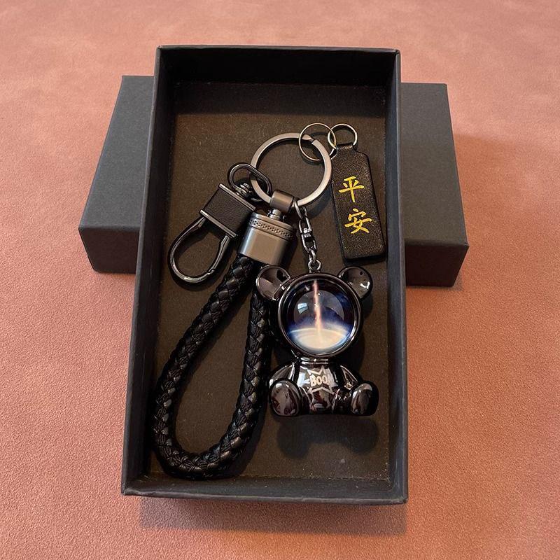 Cartoon Cute Keychain Creative Pendant Personalized Doll Car Gift Keychain Bag Bear Couple Pendant