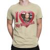 I Love My Boyfriend Jesse Pinkman T-Shirt for Men Breaking Bad Vintage Cotton Tee Shirt Short Sleeve T Shirt Birthday Clothing