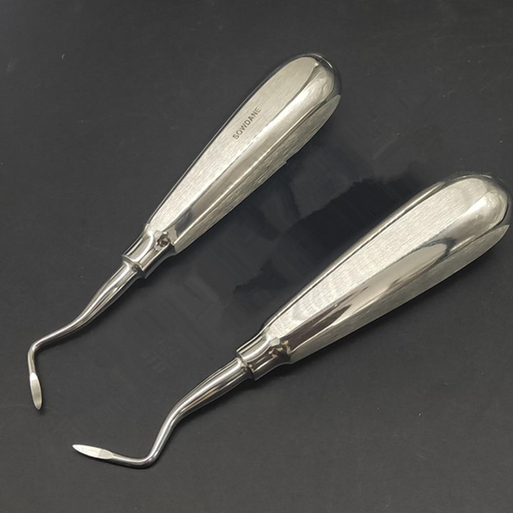 

Стоматологічний елеватор для видалення зубів Малоінвазивний стоматологічний елеватор З нержавіючої сталі Розхитування ротової порожнини Видалення кореня 2 piece mixed