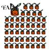 Halloween Candy Bags 48 Pcs Bags, Kids Trick or Treat Goodie Cute Rabbit Decorative Pouches for Dessert Shops Ear Small Plastic Gift Cookie,