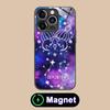 Zodiac Sign Gemini Phone Case for iPhone 17 16 15 14 13 12 11 Air Pro Max Plus Mini Glass MagSafe Cover