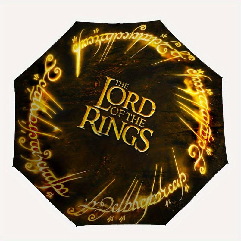

1pc The Lord of the Rings Automatic Opening/closing Umbrella, Foldable Sunshade, Perfect Gift for Friends, Durable Plastic Handle yy250808071