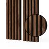Acoustic Wall Panel Mebano PRO Stirling Oak on Black Felt 2x 26,5x240 cm