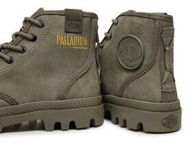 Palladium Pampa Hi Coated Boots (74375) Dark Green Color