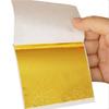 200pcs Gold Foil Leaf Paper Sheets Durable Anti-Crack Gold Foil Sheets for Nails Face Eyes Hair