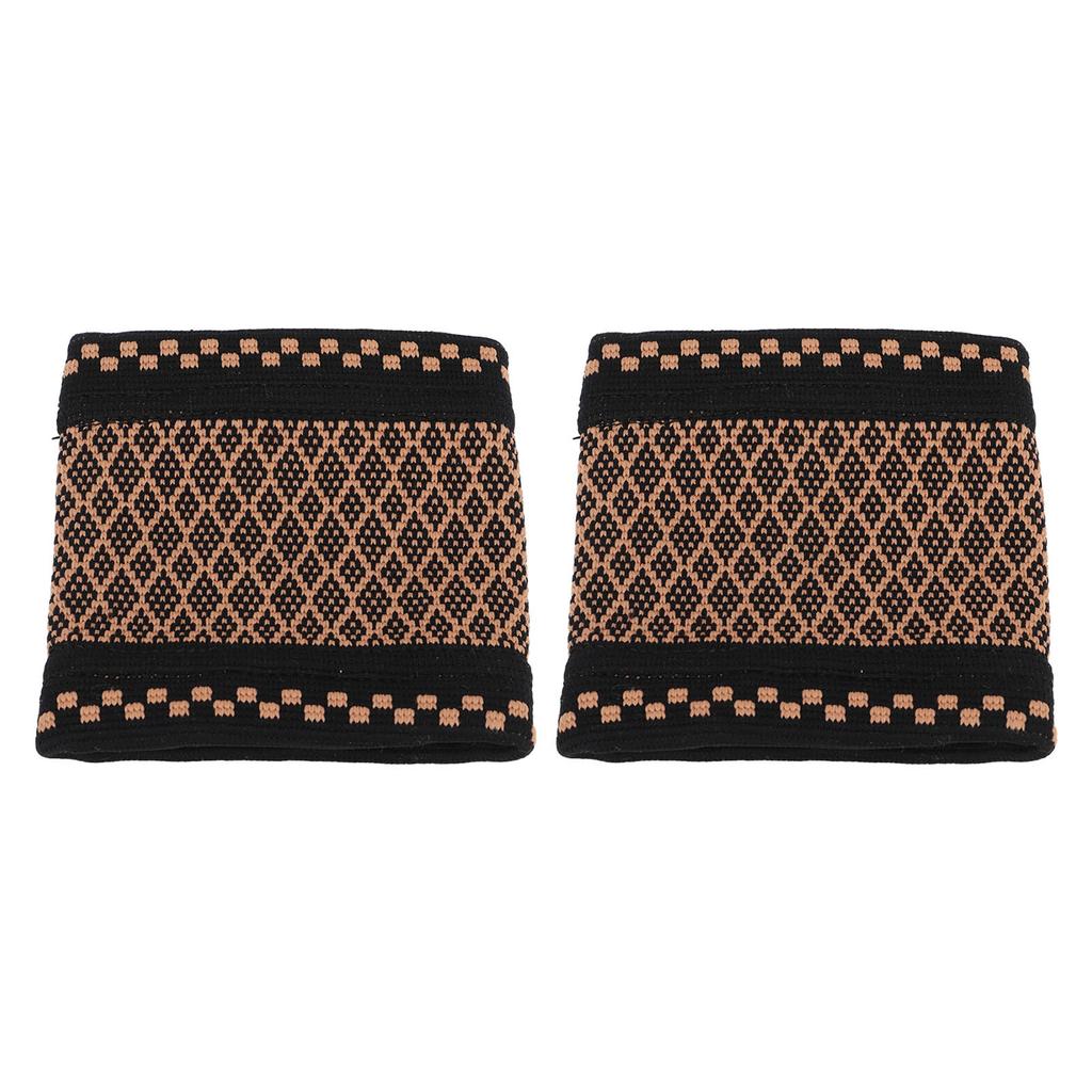 2Pcs Knitting Copper Arch Support Compression Thin Ventilation Foot Protection Brace