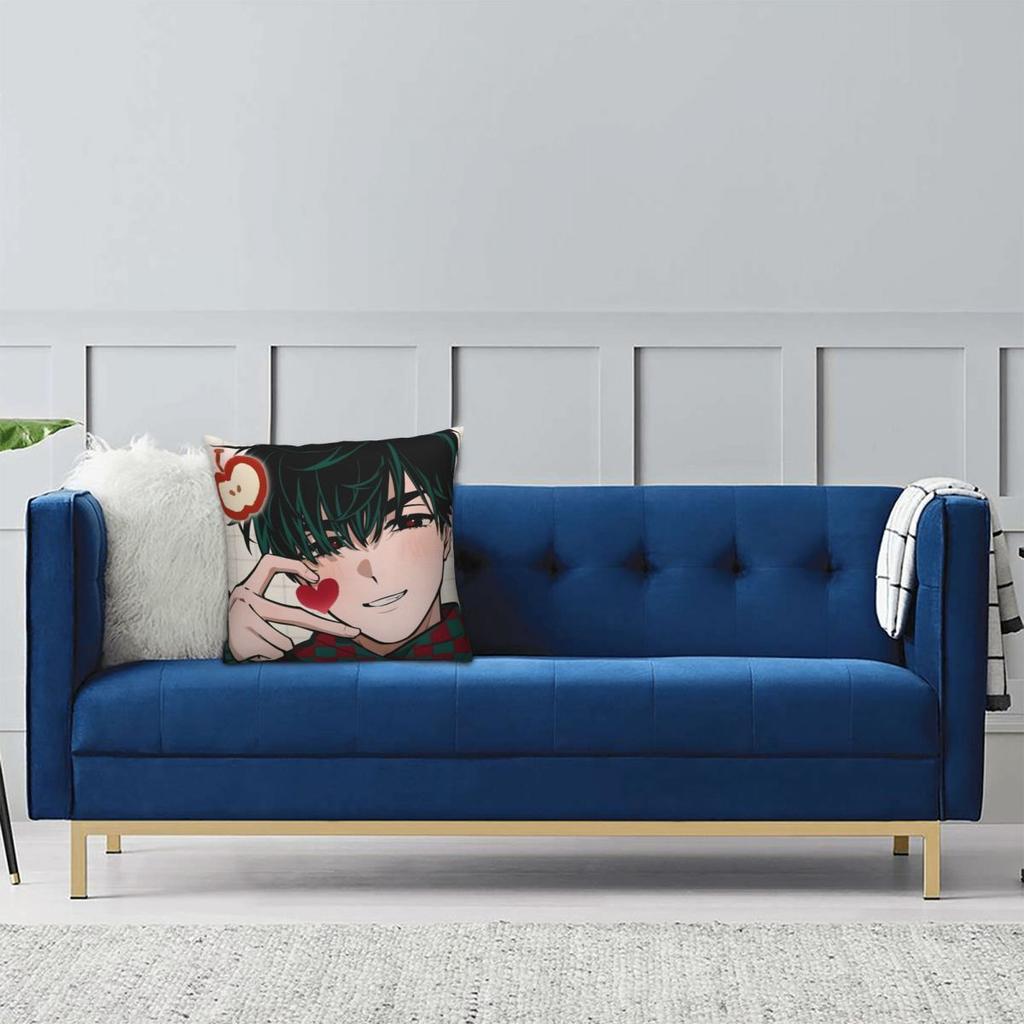 Alien Stage Anime Pillowcase Double-sided Printing Fabric Cushion Cover Decor Pillow Case Cover Bed Zippered 40X40cm