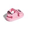 adidas Originals Beach Sandal Synthetic Leather Low Top Toddler Shoes Pink Black Infant And Toddler CG6602