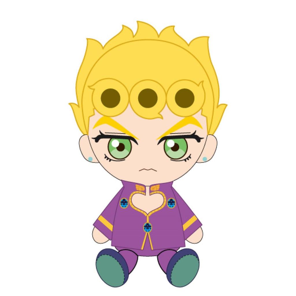 JoJo's Bizarre Adventure: Golden Wind Giorno Giovanna Chibi Plush Toy