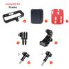 Für Nolan X-lite X803rs Helm Benutzerdefinierte Aluminium-Kinnbefestigung für GoPro Hero12 11 10 DJI Action 5pro 4 3 Insta360 X4 Ace pro Kamera