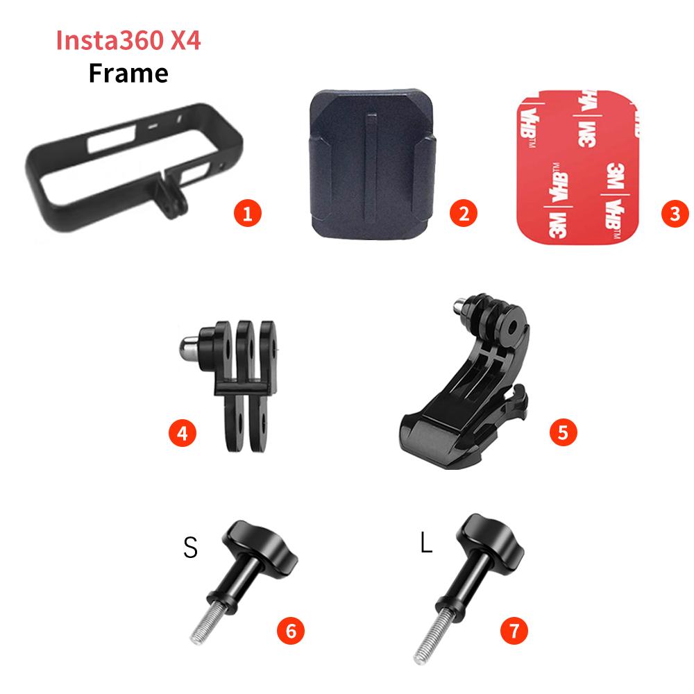 Für Nolan X-lite X803rs Helm Benutzerdefinierte Aluminium-Kinnbefestigung für GoPro Hero12 11 10 DJI Action 5pro 4 3 Insta360 X4 Ace pro Kamera