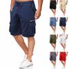 Men's Summer Workwear Shorts Loose Casual Five-Point Pants Multi-Pocket Zipper Men's Jogging Shorts