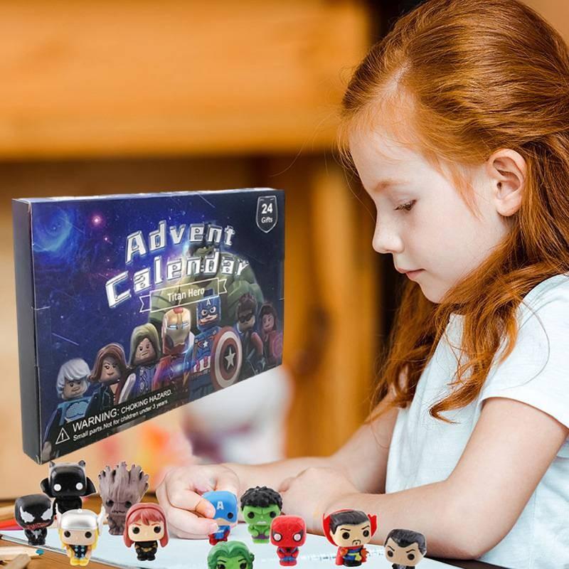 Enchanting My World Robot Advent Calendar Gift Box Featuring Harry Potter And Avengers Toys