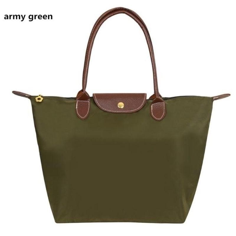 Elegant Fashion Folding Nylon Dumpling Shape Bag Handbag Tote For Stylish Women