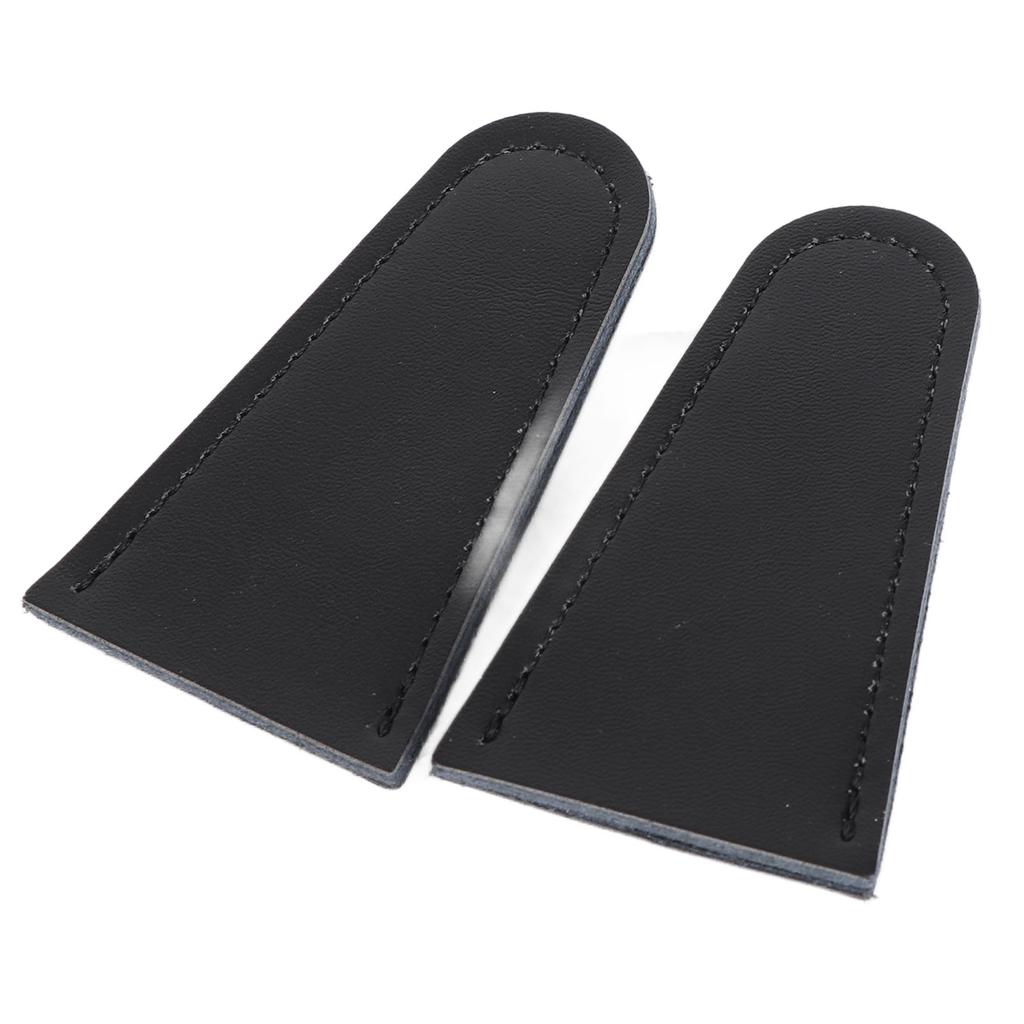 Jeden pár chráničů konců luku kožený odolný proti opotřebení chránič konců luku pro venkovní lov reflexní luk