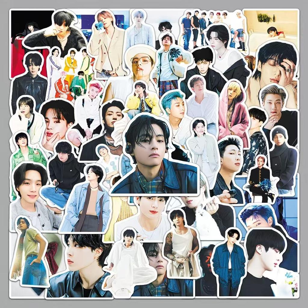 BTS Stickers,Stickers for Laptop Journal Skateboard Guitar Luggage
