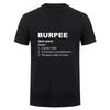 2026 Crossfit Workout Burpee King Tshirt Cotton Graphic Tee Unisex Unisex Summer Streetwear