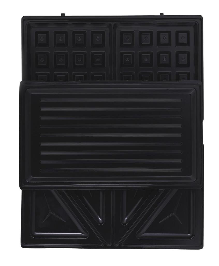 Taurus Miami Premium Sandwich Maker 3 in 1 900W Black