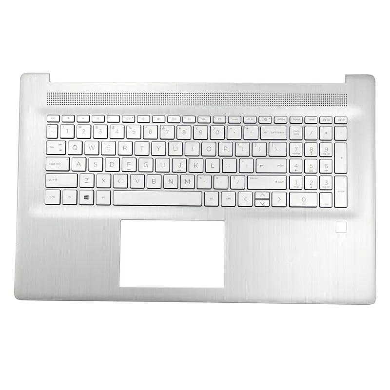 New For 17-CN 17-CP 470 G8 TPN-L140 Laptop LCD Back Cover Front Bezel Palmrest Bottom Case Lid Silver M50382-001 M50396-001
