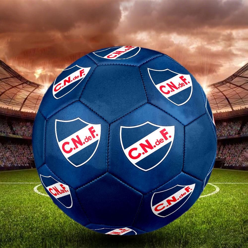 1pc Club Nacional de Football Soccer Ball Size 5 Indoor Soccer Ball Fashion Colorful Backyard Game - Great For Sports Fans Gift HE24