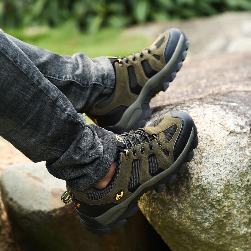 36-48 Unisex Large Size Outdoor Ultra Lightweight Non-Slip Hiking Shoes Women's Hiking Shoes