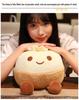 Cute Dumpling Plush Toy Cushion - Jiaozi Doll for Girls