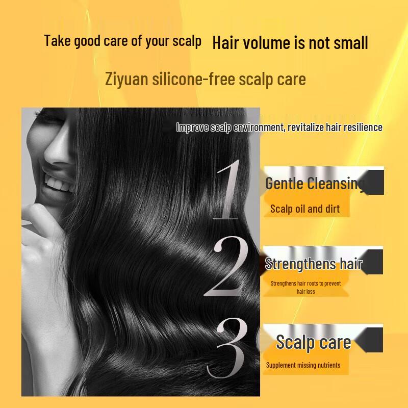 Ziyuan Silikonfreies Ingwer Anti-Haarbruch Shampoo