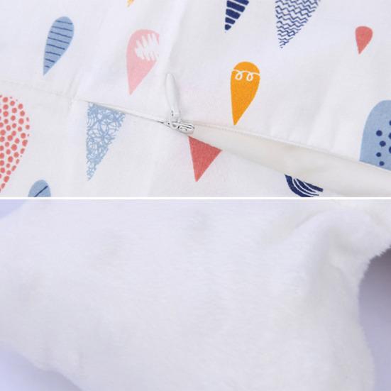 Almofada para Moldar a Cabeça de Bebê Recém-Nascido Design Dupla Face Almofada de Dormir Suporte Anti-Cabeça Chata Respirável