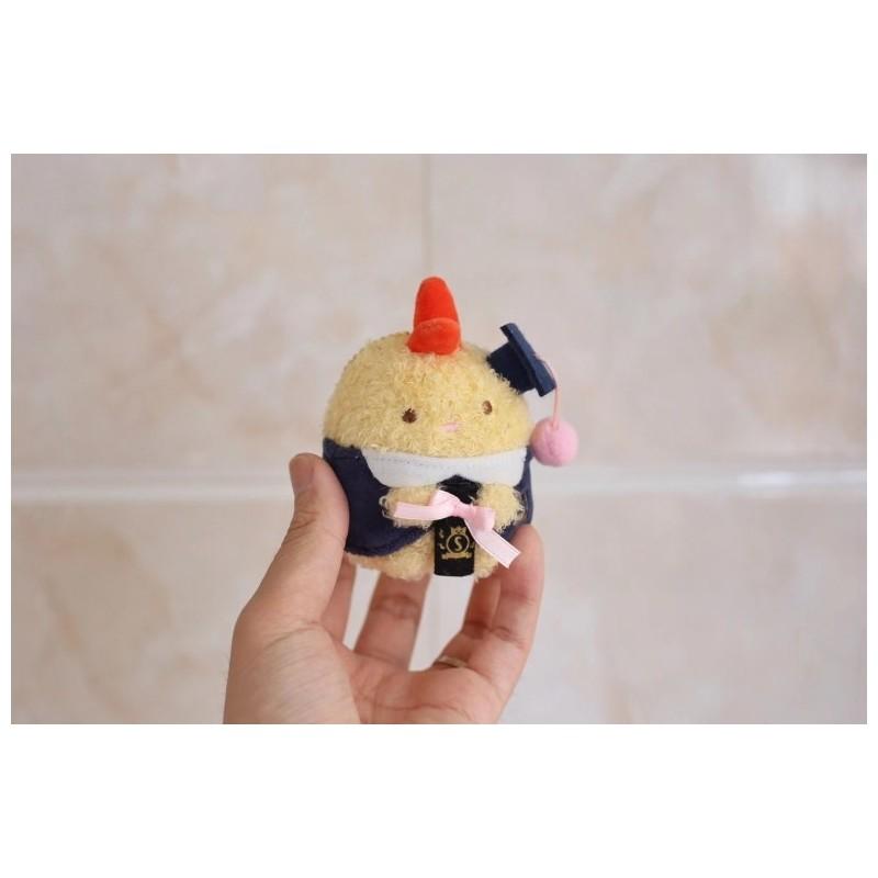 

Sumikkogurashi Plush Keychain With Doctor Hat For Graduation Gift A