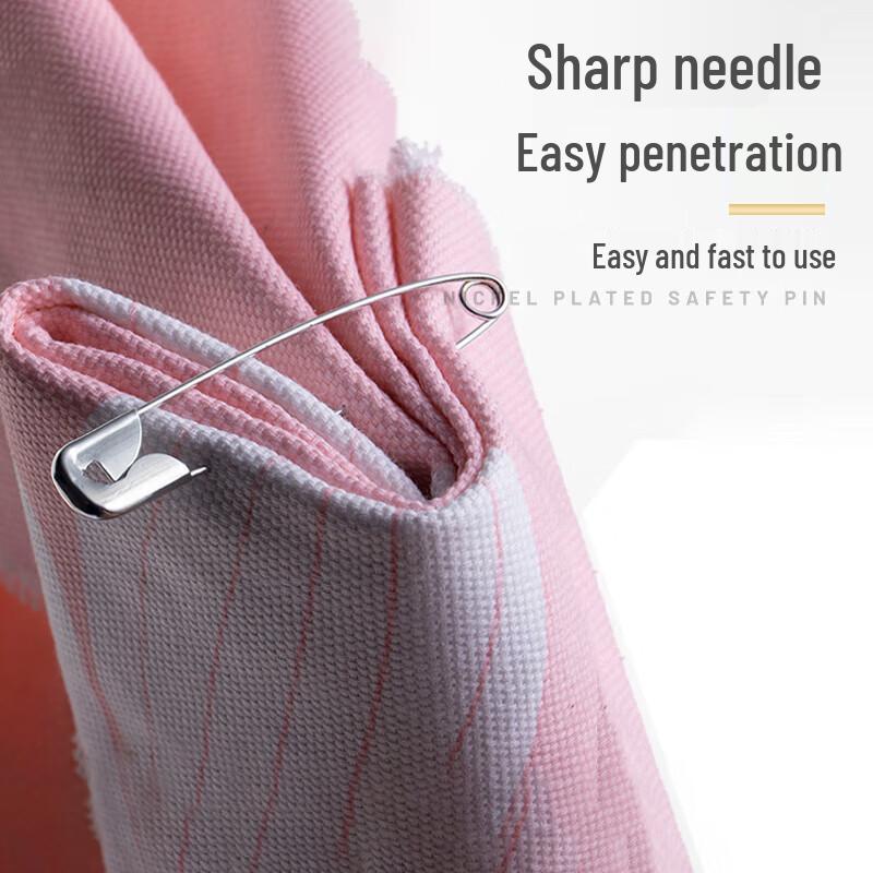 Stainless Steel Safety Pins (100-Pack)