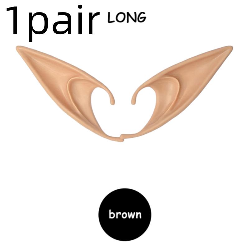 Cosplay Fee Elfenohr Künstlich Weich Silikon Vampir Elfenohren Weihnachten Maskerade Party Anime Kostüm Requisiten Zubehör
