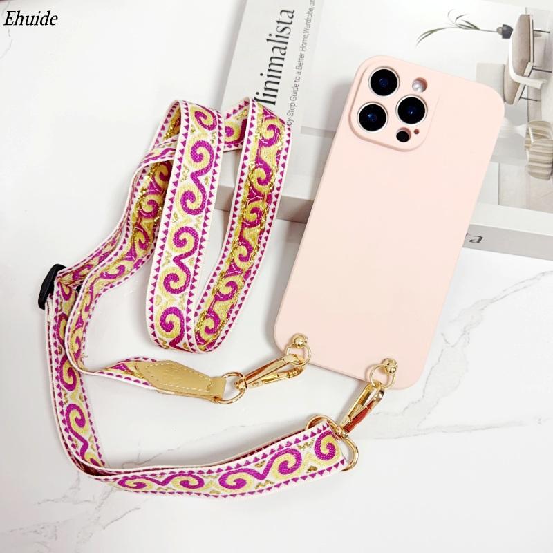 

Retro Case For iPhone 17 Pro Max 16 14 13 12 Mini 11 15 Plus 17 Air Outdoor Silk Crossbody Lanyard Strap Neck Silicone Cover for iPhone 15 Pro