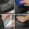 Self-Adhesive Furniture Shoes First Aid Patch Leather Patch DIY Black Self-Adhesive Leather Repair Tape for Sofa 50x137cm