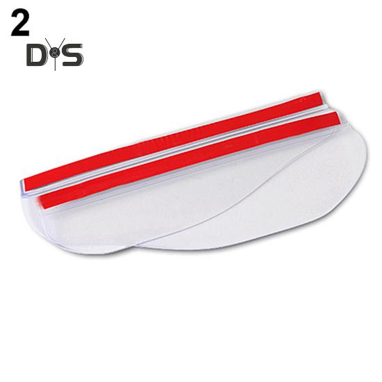 DYS Auto Shop Universal Rear View Side Mirror Rain Eyebrow Board Shade Shield Visor for Car