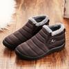 Large Size Cotton Shoes for Women In Winter Plus Velvet Thickened Women's Snow Boots for Men and Women Same Low-top Warm Cotton Boots