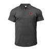 Do The Work  Muscleguys Brand Men's Pure Cotton Printed High Quantity Turned-collar Summer Fashion Casual Breathable Polo Shirt
