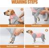 Pet Recovery Suit Dog Pajamas High Elasticity Comfortable Convenient Home Wear Jumpsuit Clothing For Small Medium Dogs