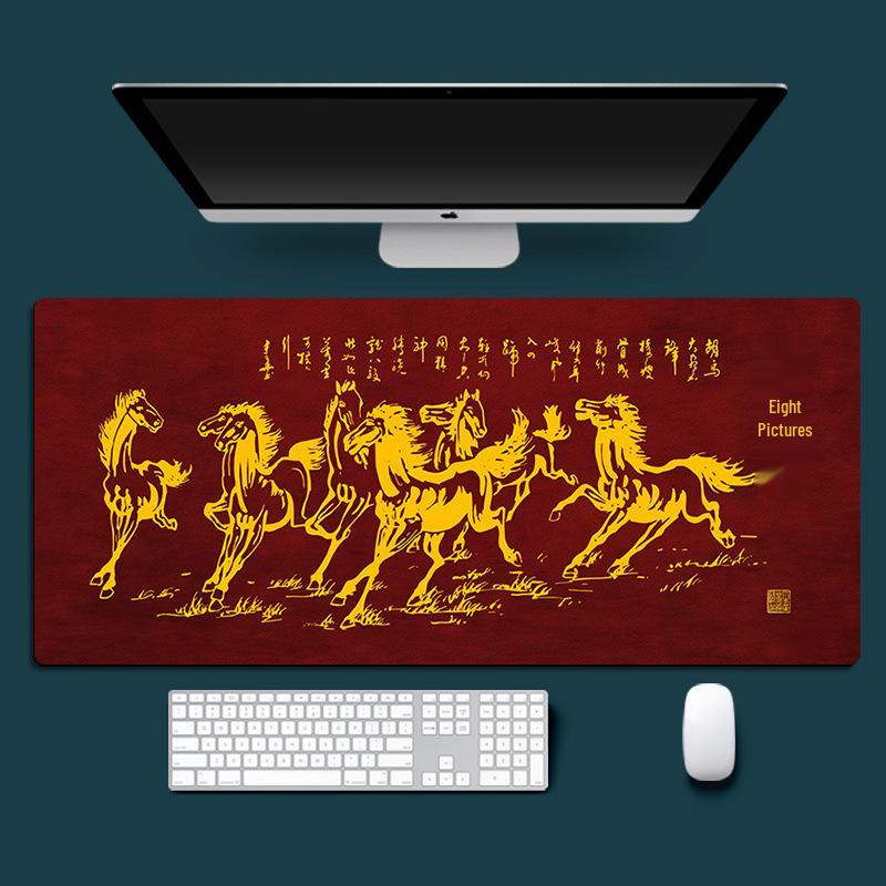 High-End Esports Mouse Pad - Large, Non-Slip, Dirt-Resistant with Wrist Support