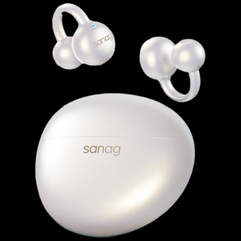 Saina S7S AI Open-Ear Clip Bluetooth Headphones