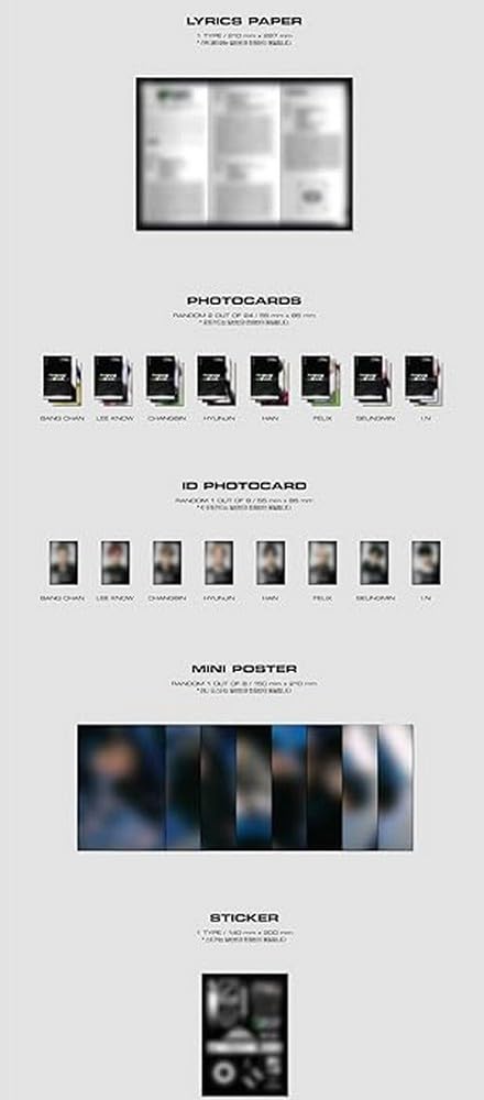 Stray Kids Mini Album 6 ODDINARY Vol. - (Random Version) (Standard Edition)