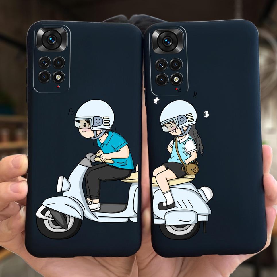 Stylish Girls Case For Xiaomi Redmi Note 12 Pro Phone Case Soft TPU Cover for Redmi Note 12 12s 4G note12 Pro Plus Pro+ 5G Etui