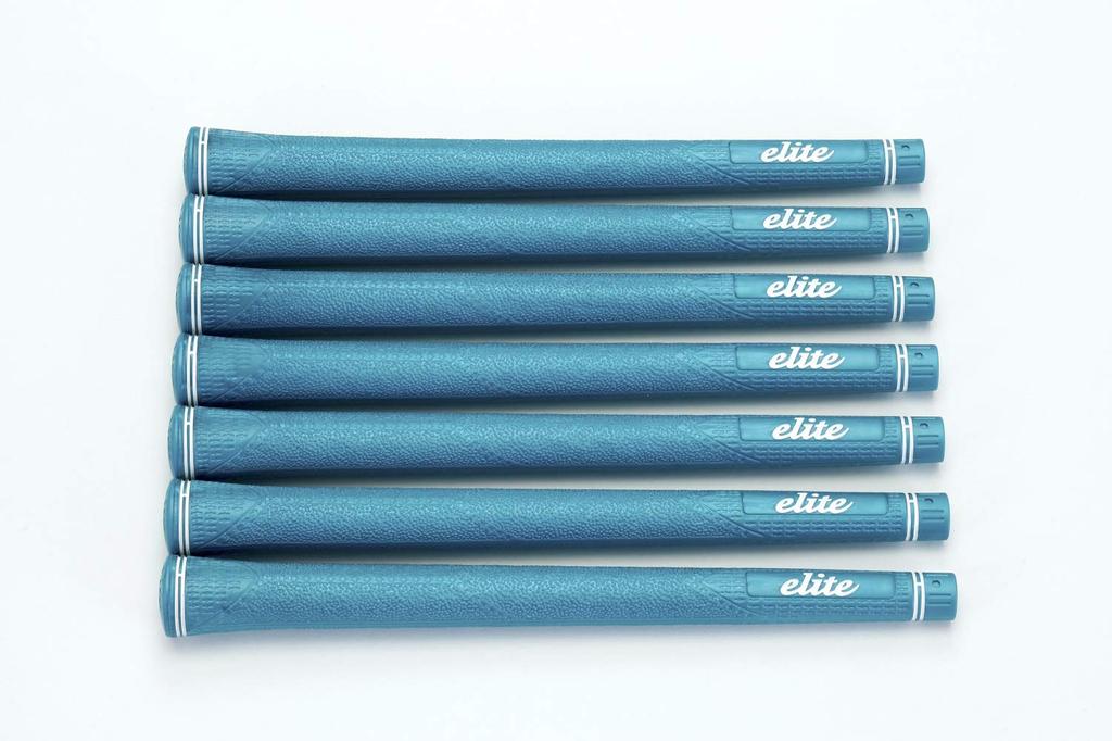 Elitegrips Golfové gripy CX46TOUR sada Perlově zelená s linkou na zadní straně 7 kusů
